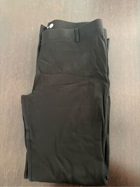 Betabrand Womens Wear to Work Yoga Stretch Black Pants Pull On Size XL